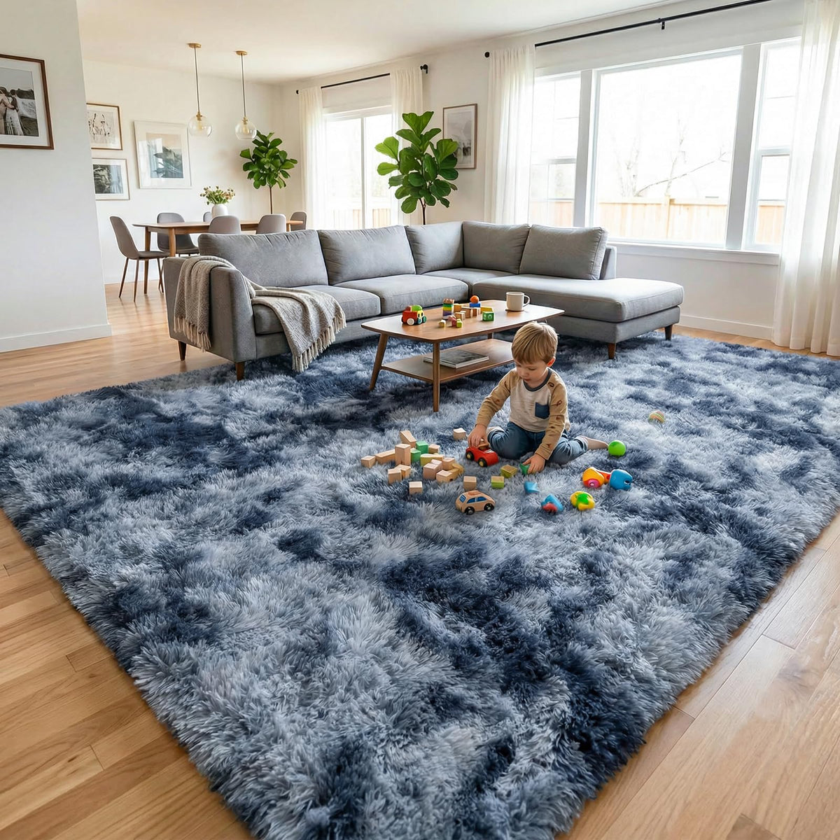 DweIke Fluffy Sage Green Runner Rugs for Bedroom, 2x6 Feet Soft Plush Long Runners for Girls Boys Kids, Non-Slip and Machine Washable Bedside Rug, Small Throw Carpet for Hallway Rooms Decor