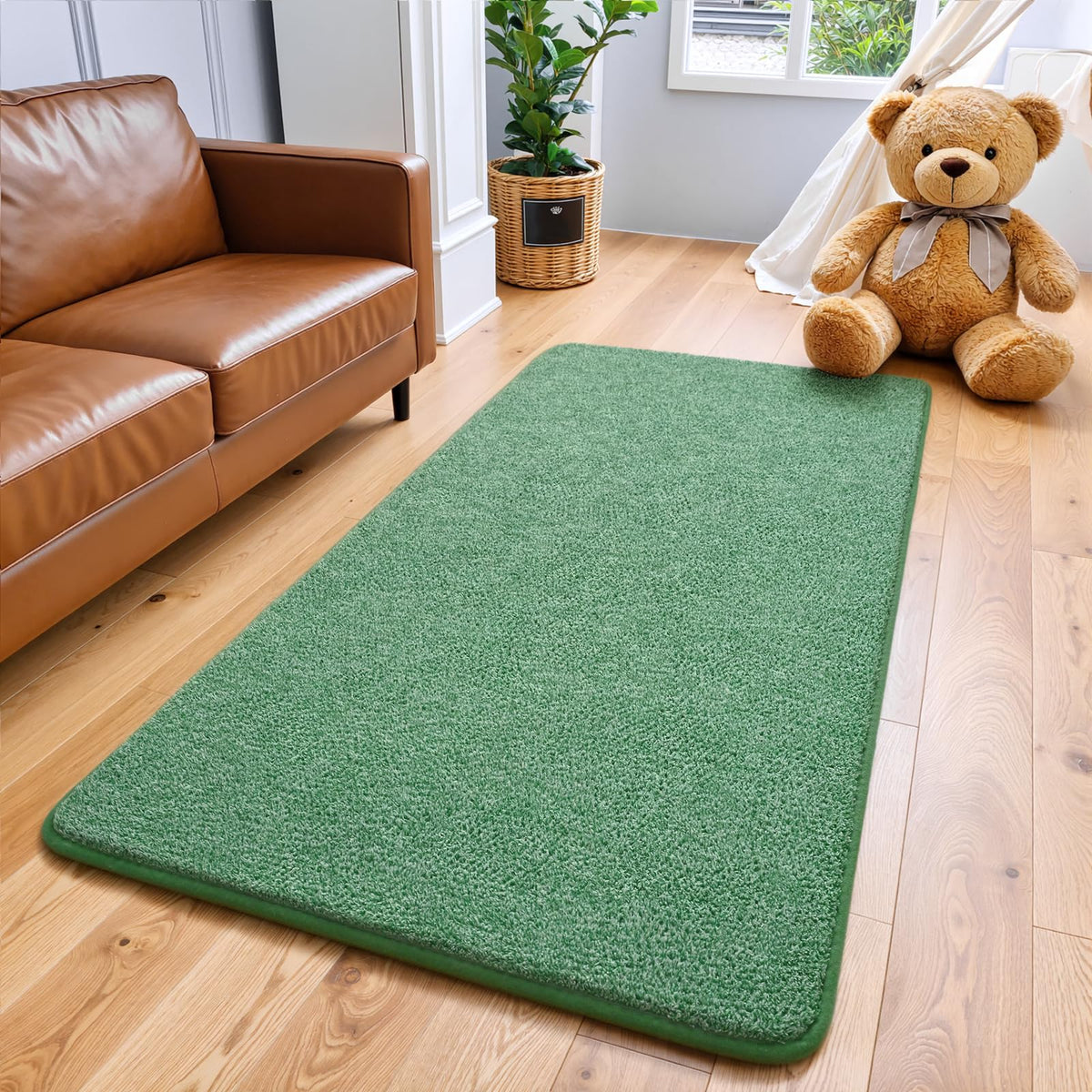 Keeko 2x4 Area Rugs for Living Room,Soft Washable Memory Foam Bedroom Rug