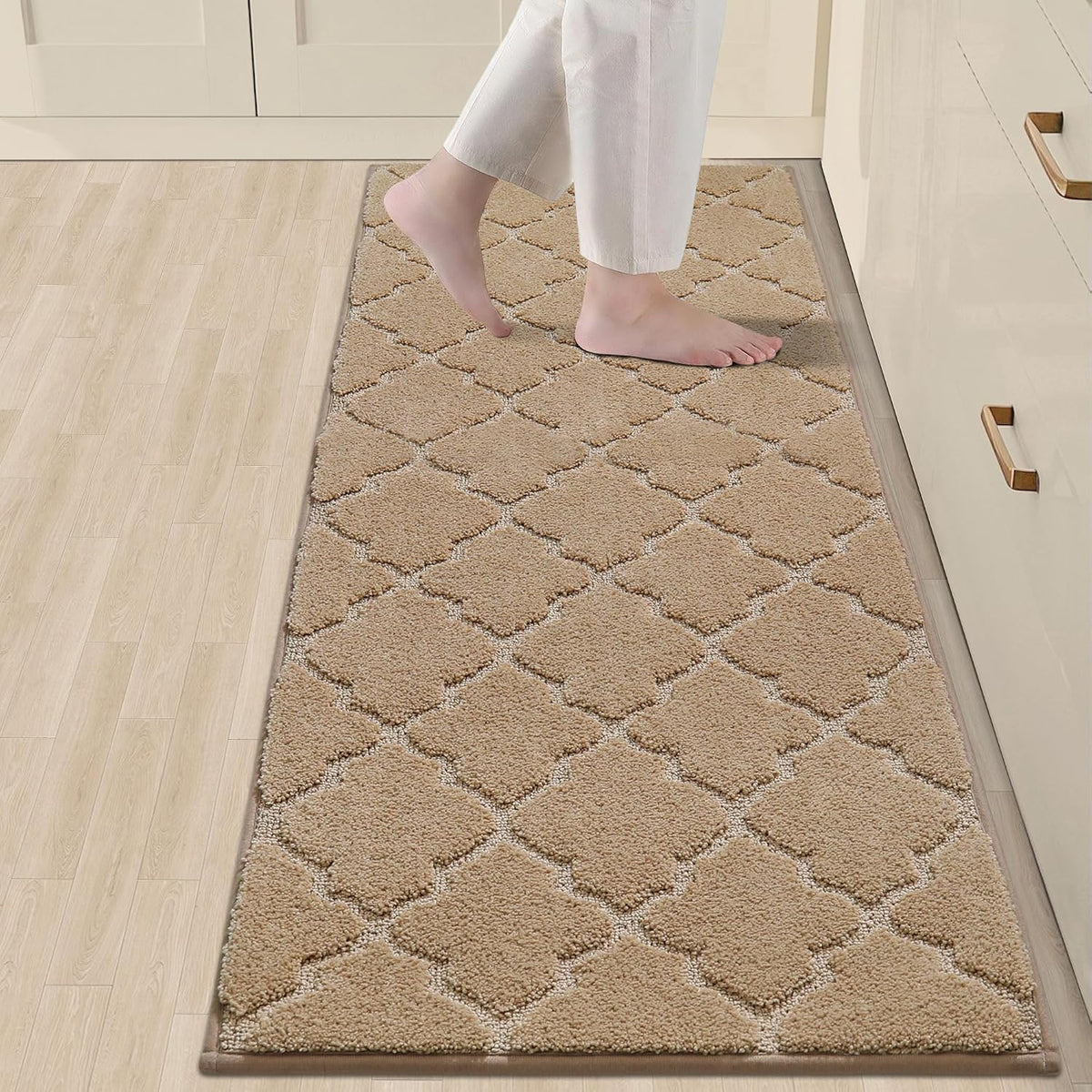 COSY HOMEER Soft Kitchen Floor Mats and Rugs Non Slip 20"x59",Dark Grey