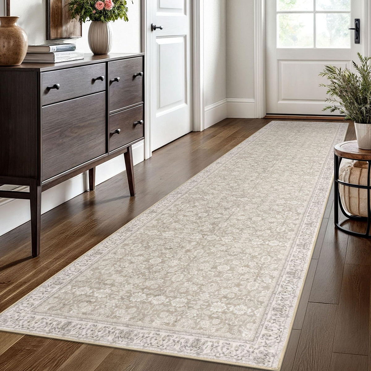 SIILOOM 2x3 Small Washable Area Rug Entryway Door Mat Indoor Kitchen Runner
