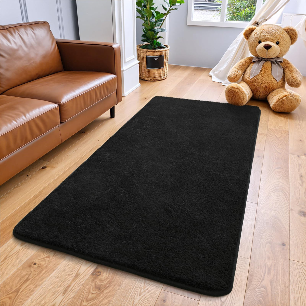 Keeko 2x4 Area Rugs for Living Room,Soft Washable Memory Foam Bedroom Rug