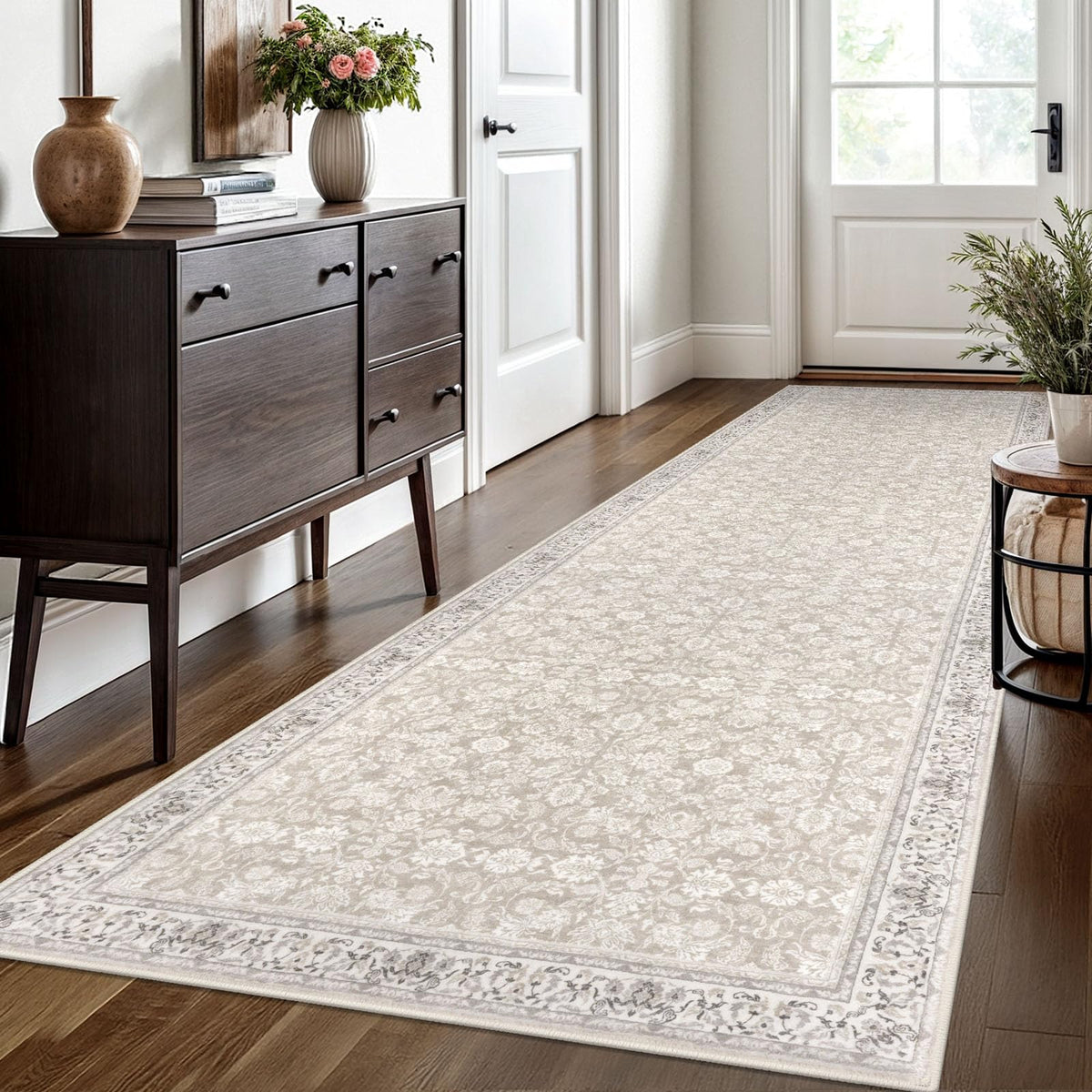 SIILOOM 2x3 Small Washable Area Rug Entryway Door Mat Indoor Kitchen Runner