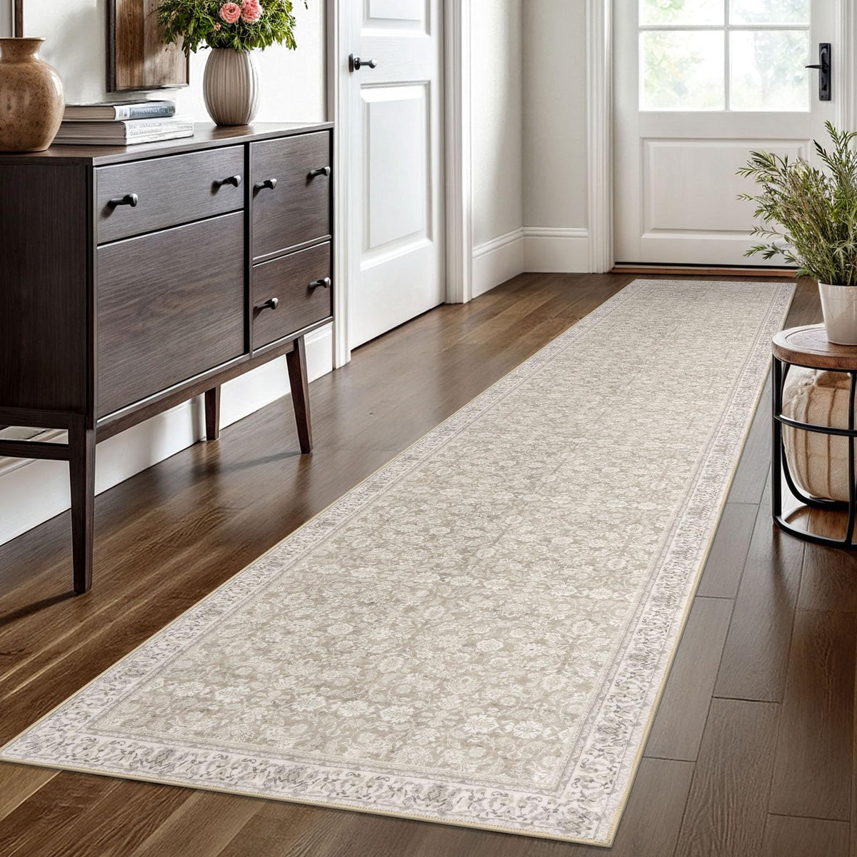 SIILOOM 2x3 Small Washable Area Rug Entryway Door Mat Indoor Kitchen Runner
