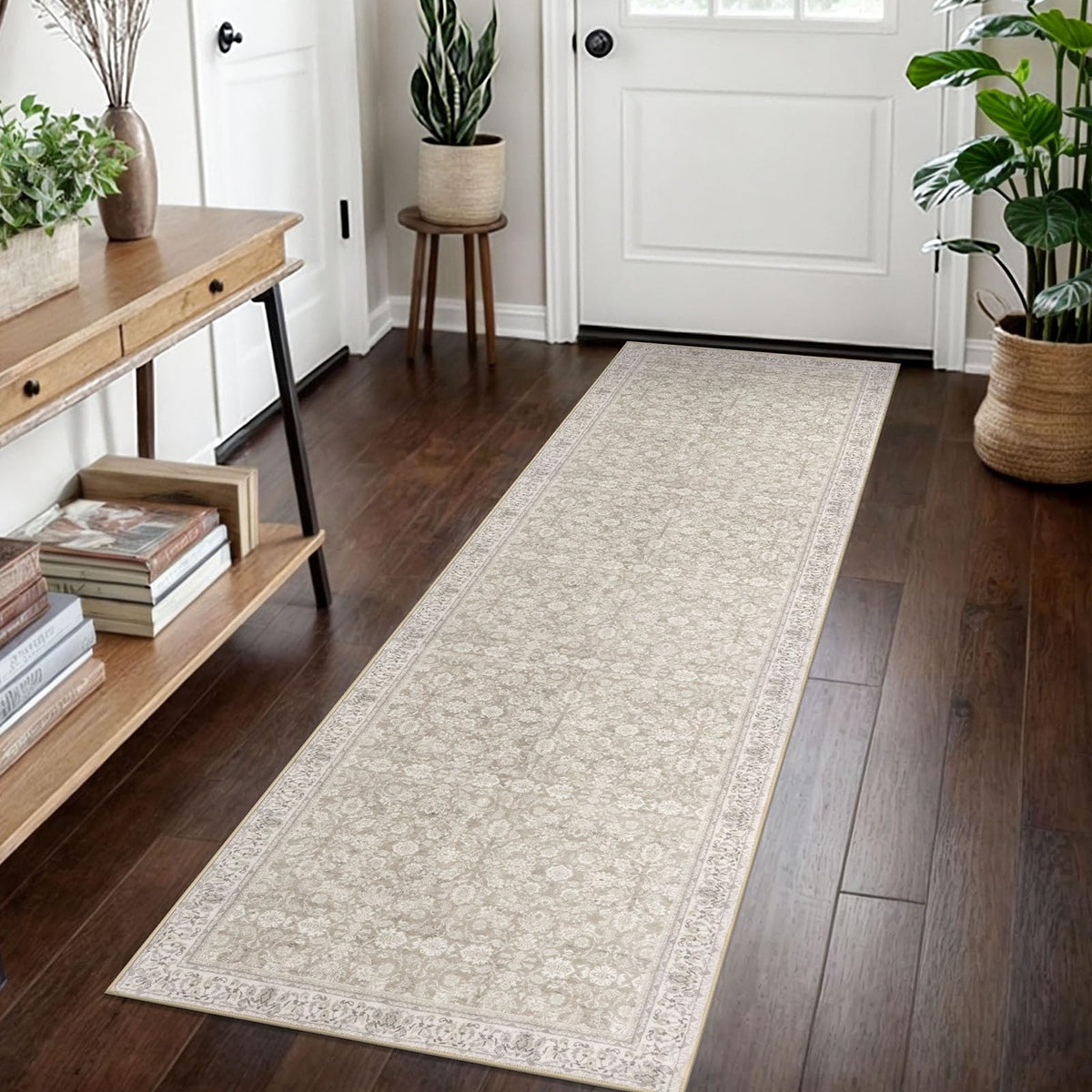 SIILOOM 2x3 Small Washable Area Rug Entryway Door Mat Indoor Kitchen Runner