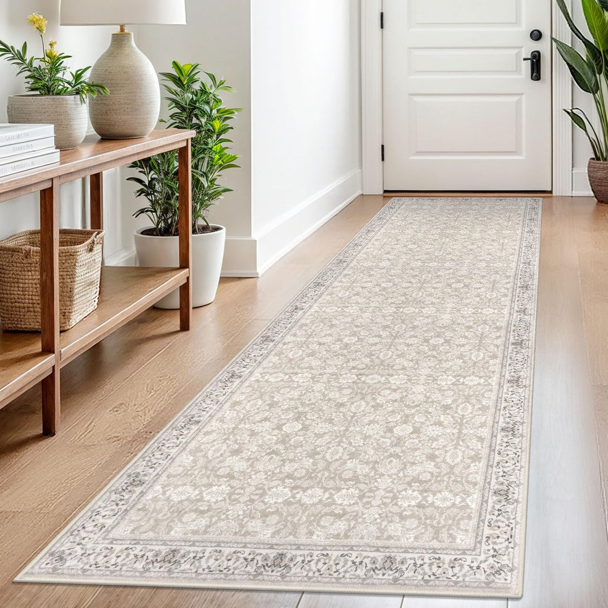 SIILOOM 2x3 Small Washable Area Rug Entryway Door Mat Indoor Kitchen Runner