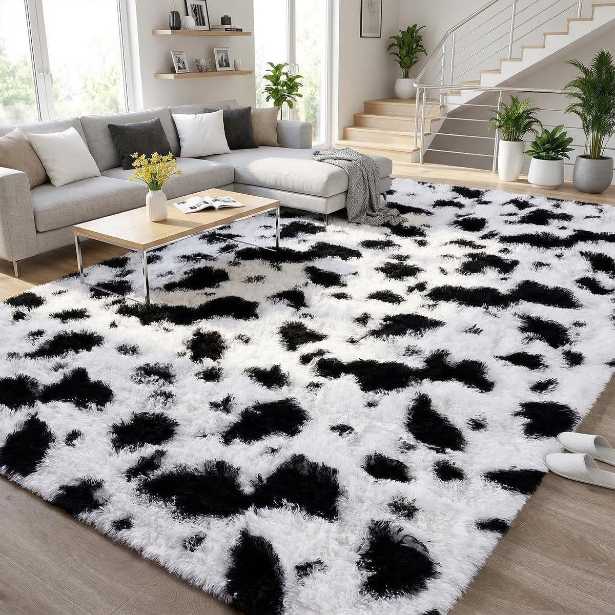 DweIke Fluffy Sage Green Runner Rugs for Bedroom, 2x6 Feet Soft Plush Long Runners for Girls Boys Kids, Non-Slip and Machine Washable Bedside Rug, Small Throw Carpet for Hallway Rooms Decor