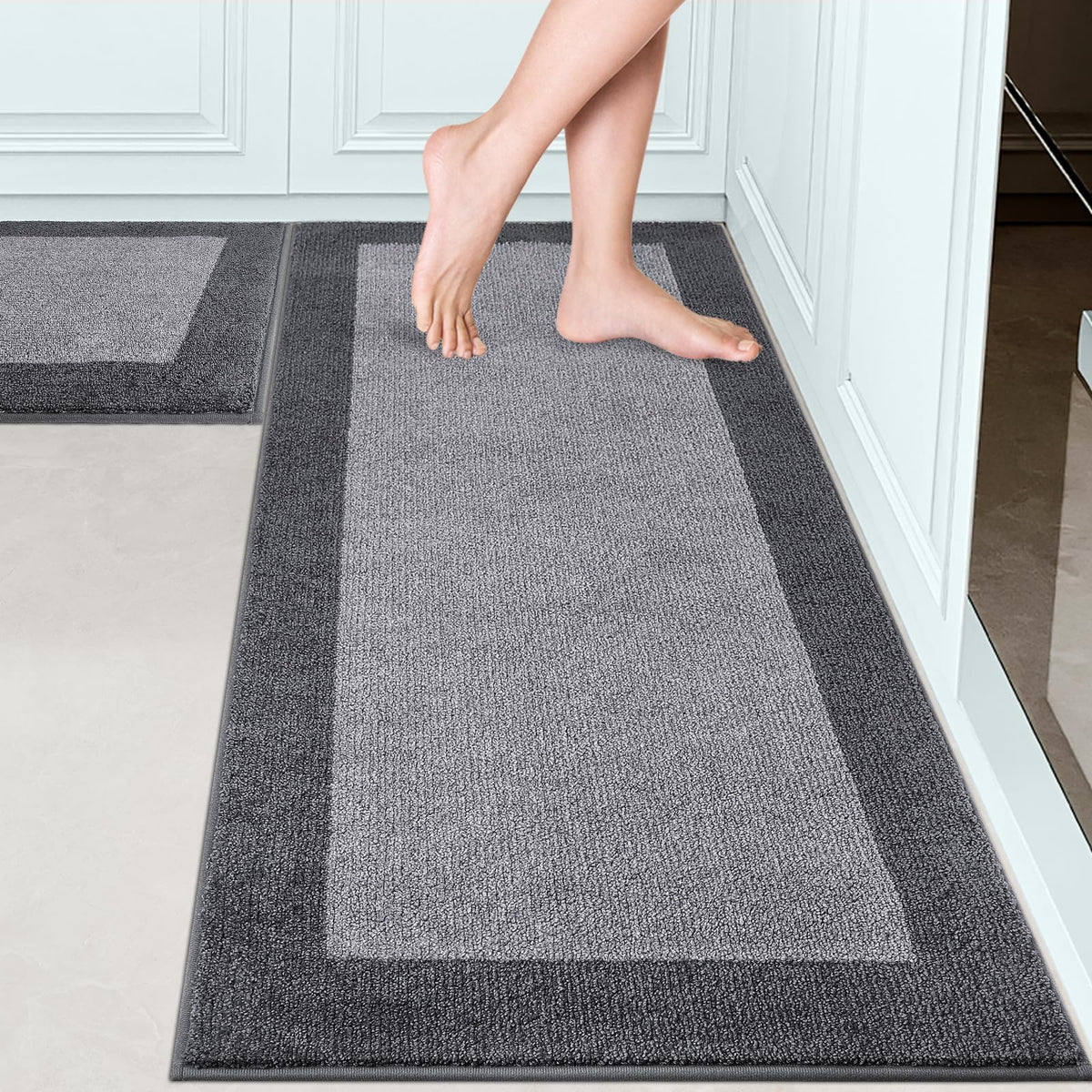 Runner Rug 32" x 72", Kitchen Rug for Hallway, Door, Roll Packing