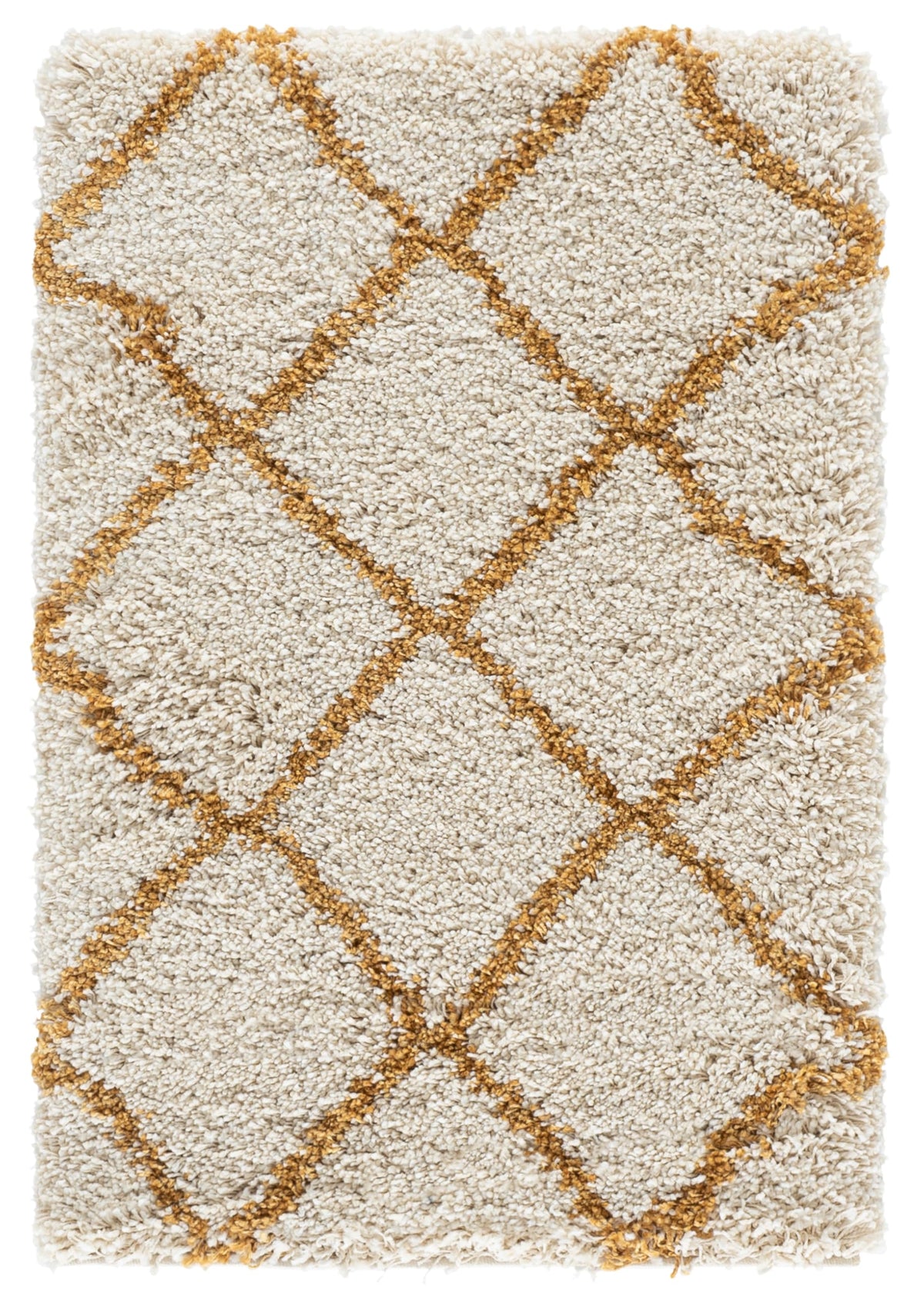SAFAVIEH Hudson Shag Accent Rug 2'x3', Soft Distressed Grey & Ivory SGH281K