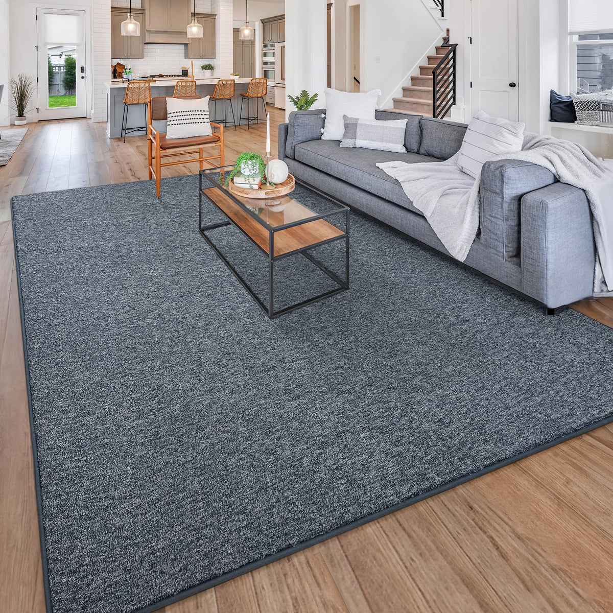 Chicrug Memory Foam 2x6 Runner Rugs for Hallway Entryway Bedroom