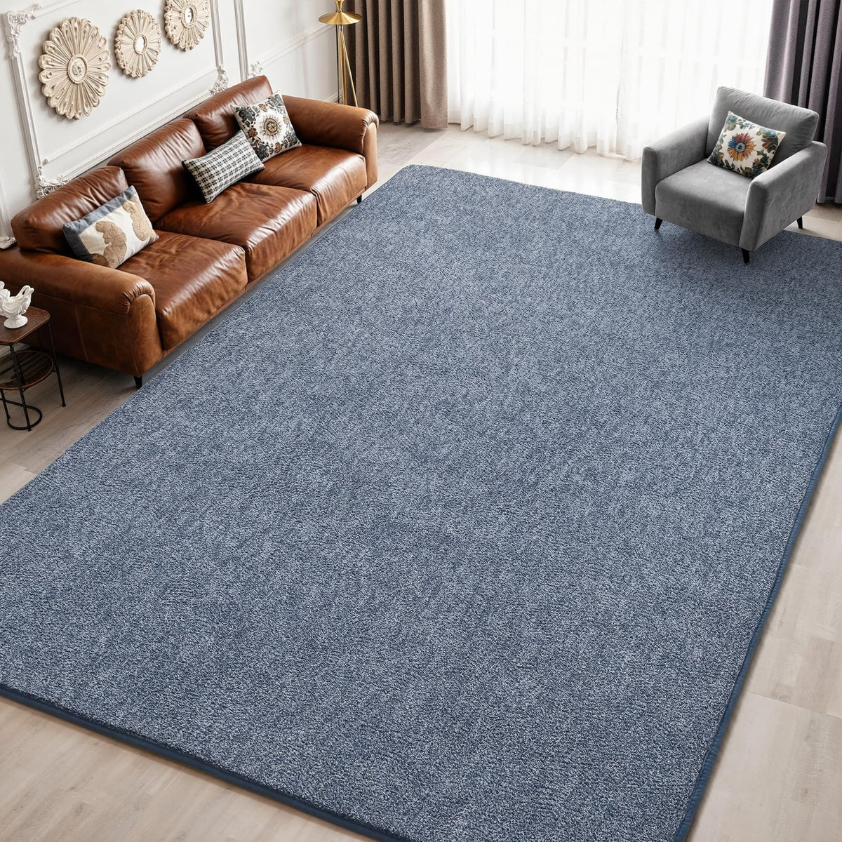 Keeko 2x4 Area Rugs for Living Room,Soft Washable Memory Foam Bedroom Rug