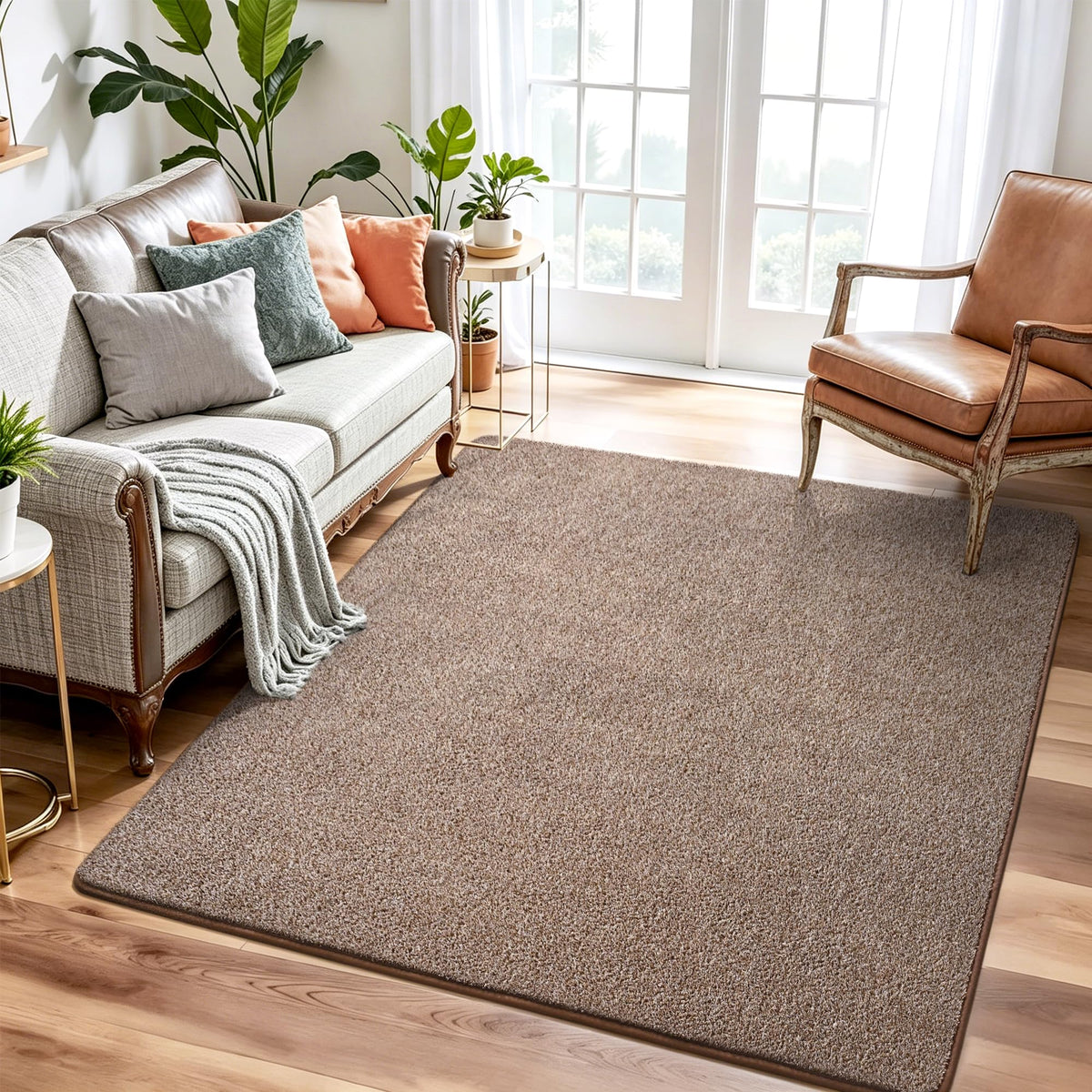 Keeko 2x4 Area Rugs for Living Room,Soft Washable Memory Foam Bedroom Rug
