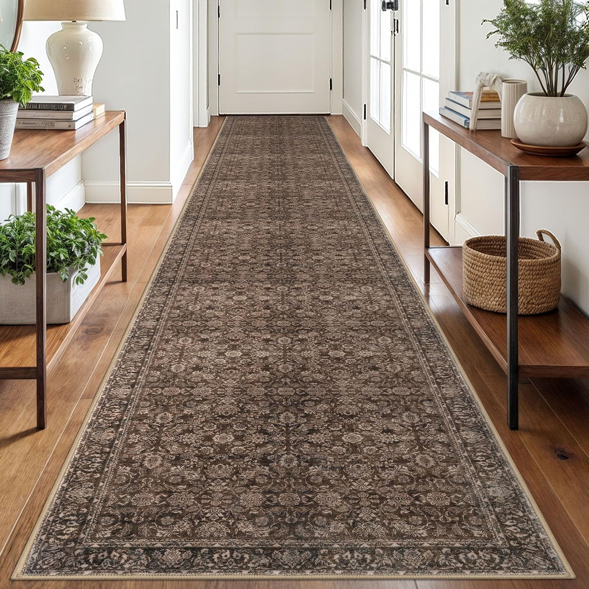 SIILOOM 2x3 Small Washable Area Rug Entryway Door Mat Indoor Kitchen Runner