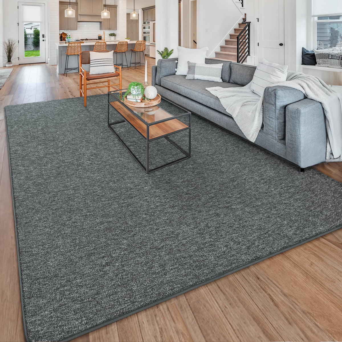 Chicrug Memory Foam 2x6 Runner Rugs for Hallway Entryway Bedroom