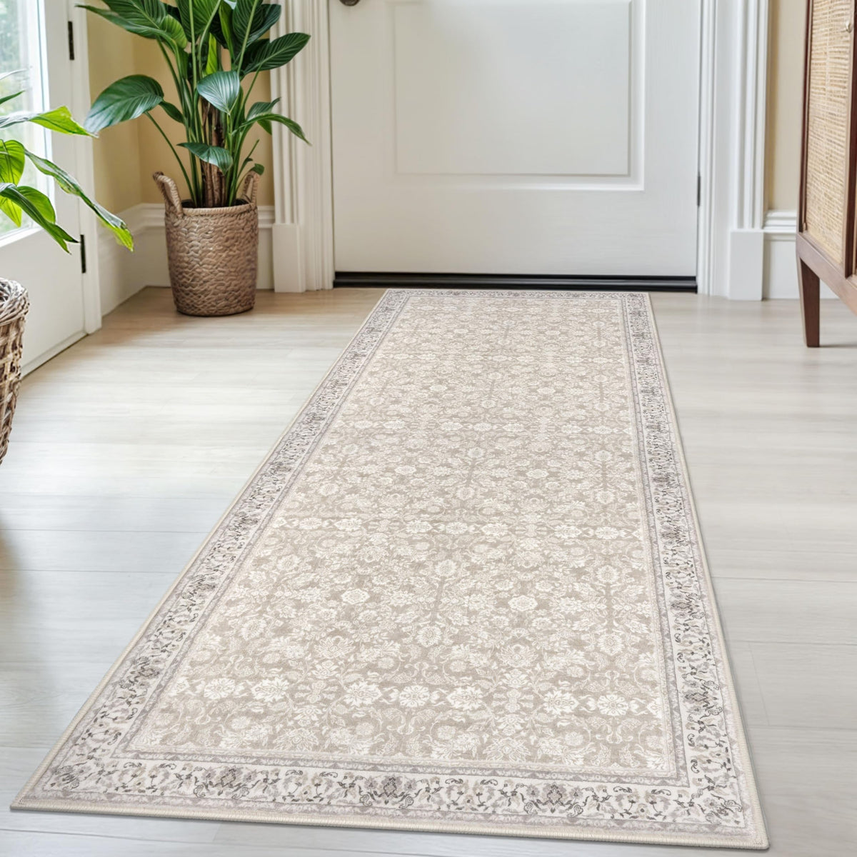 SIILOOM 2x3 Small Washable Area Rug Entryway Door Mat Indoor Kitchen Runner