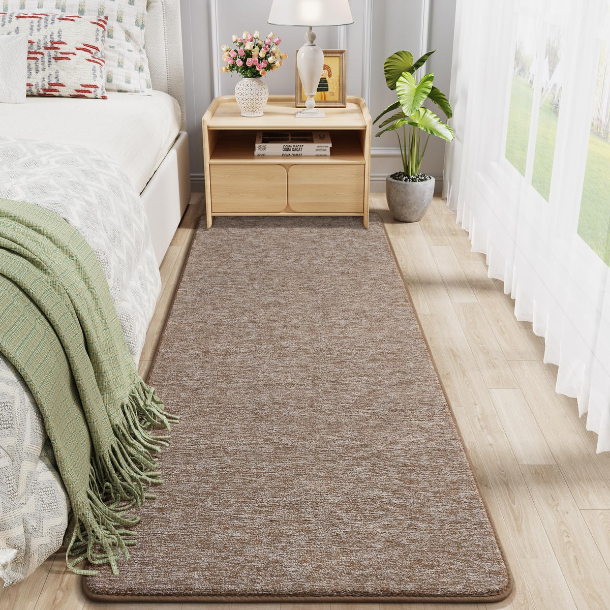 Chicrug Memory Foam 2x6 Runner Rugs for Hallway Entryway Bedroom