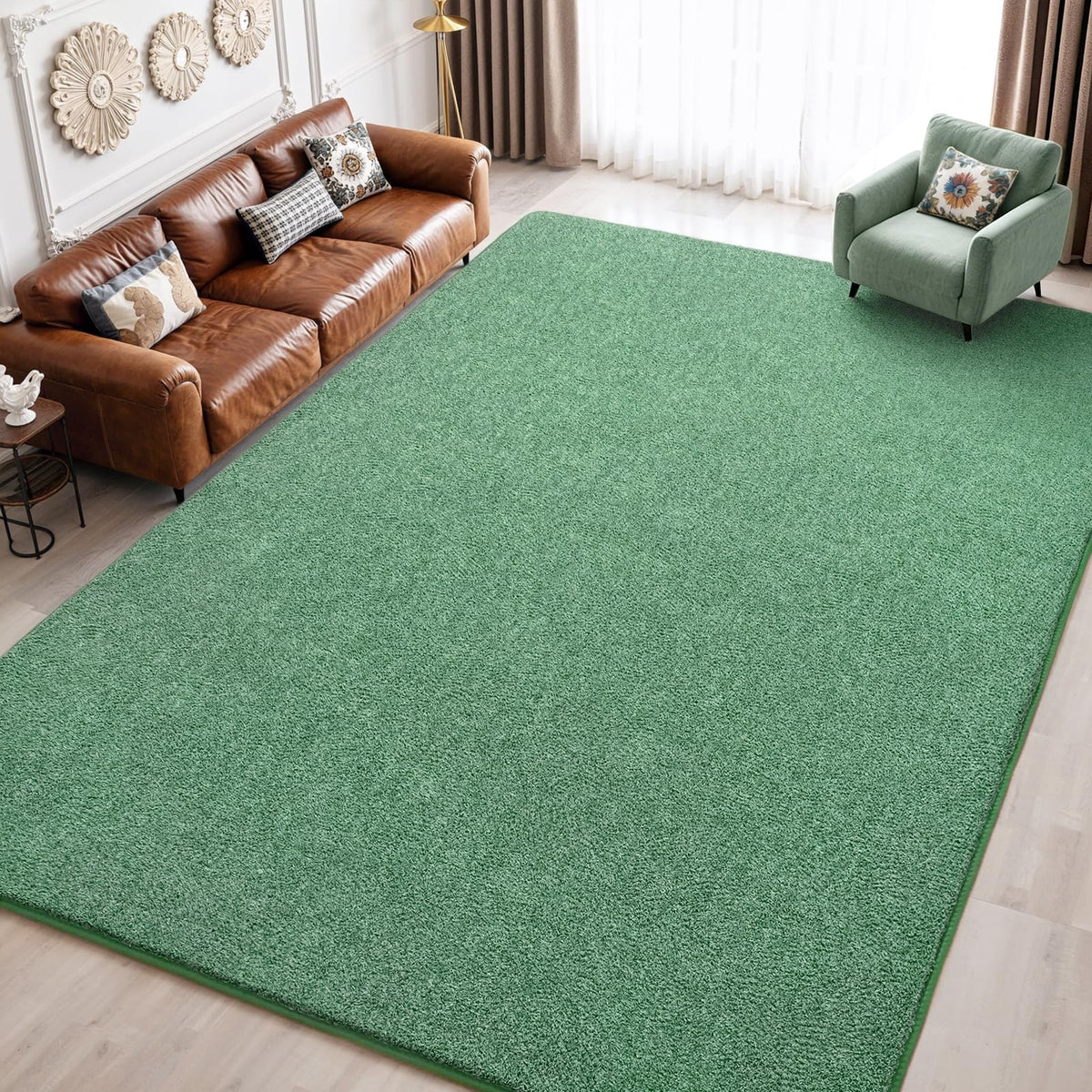 Keeko 2x4 Area Rugs for Living Room,Soft Washable Memory Foam Bedroom Rug