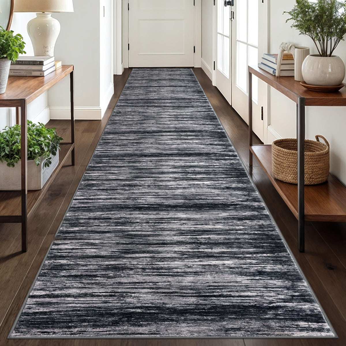 SIILOOM 3x5 Washable Area Rug Non Slip Door Mat Indoor for Entryway Bedside