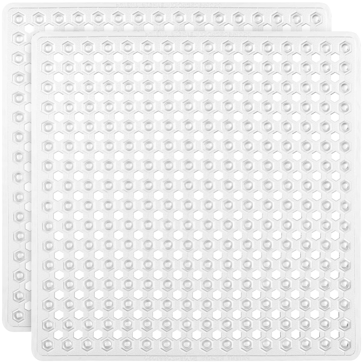 GORILLA GRIP Bath Tub Shower Mat, Bathtub Floor Liner, 35x16 Clear