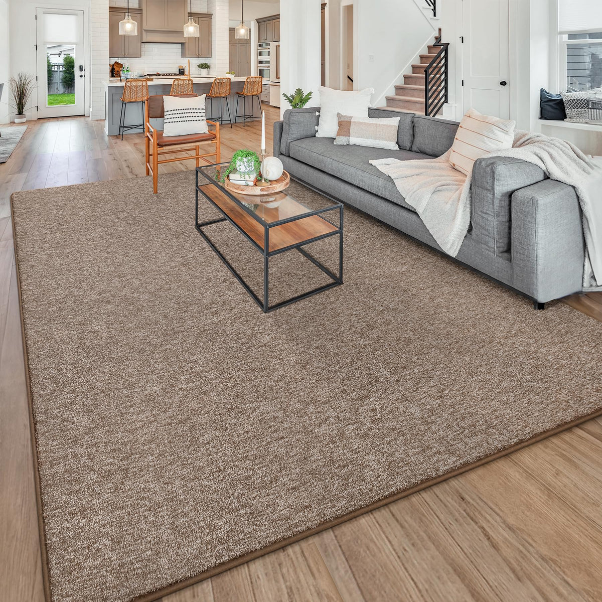 Chicrug Memory Foam 2x6 Runner Rugs for Hallway Entryway Bedroom