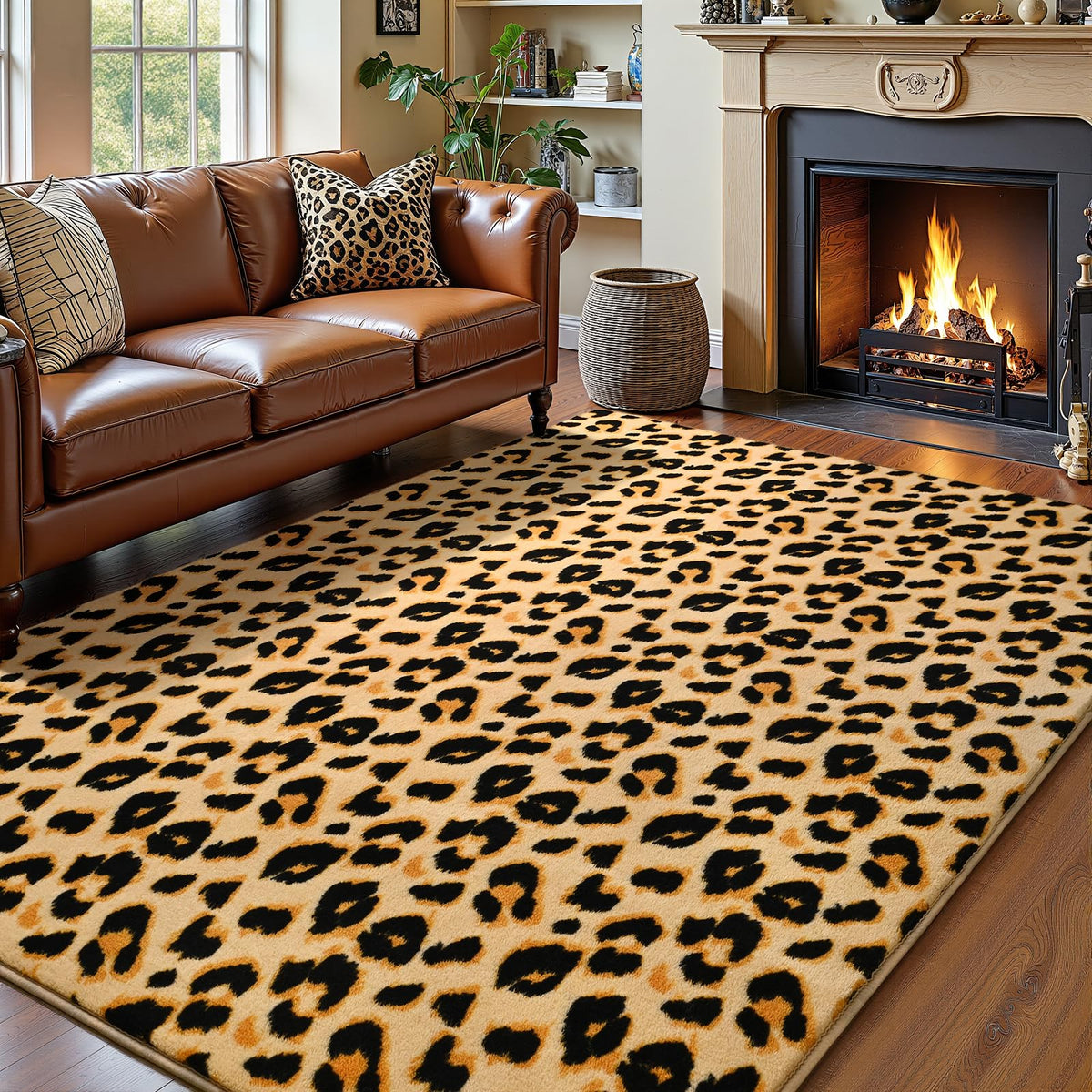 Amearea Modern Soft Hallway Runner Rug, 2x6 Feet Black Washable Runner Rugs