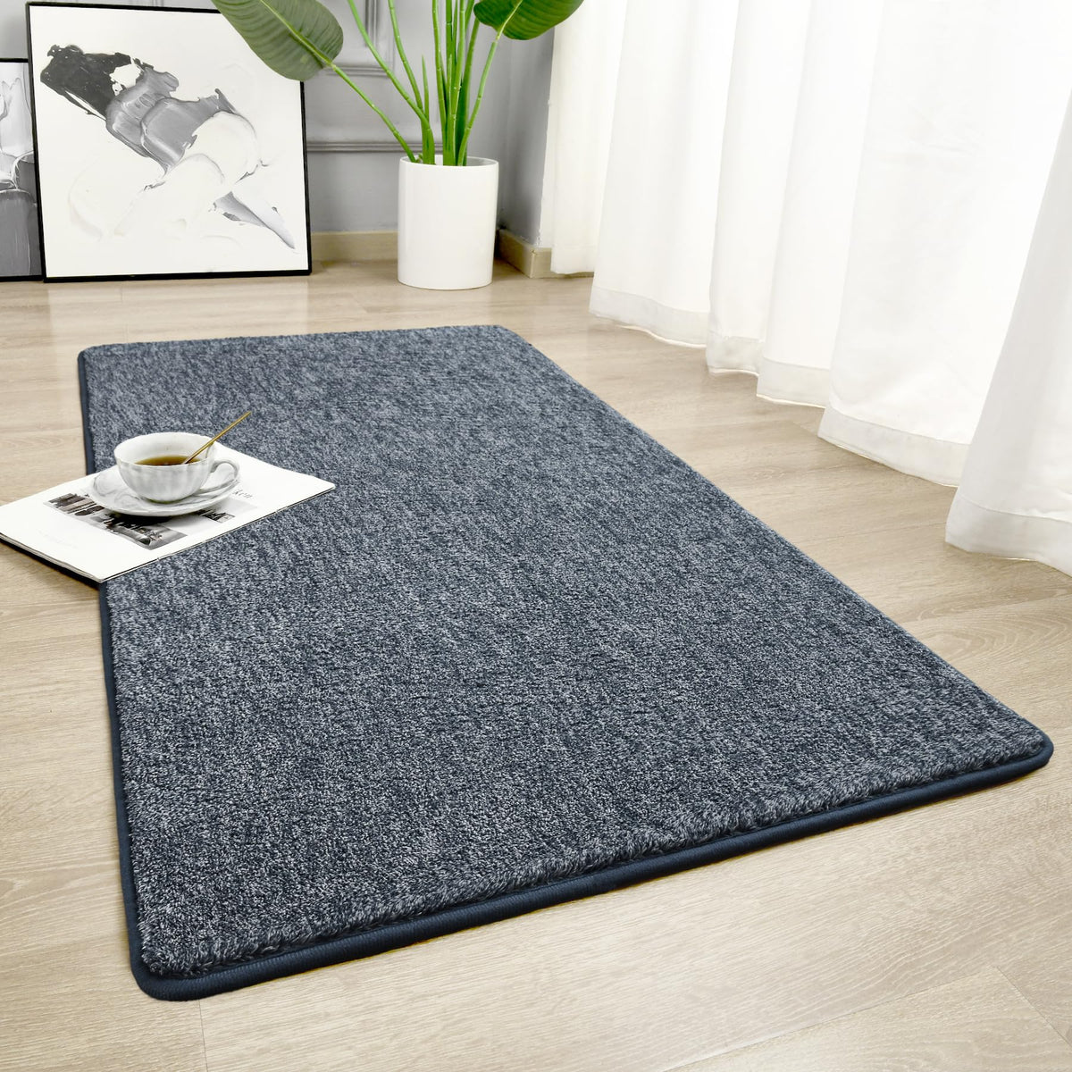 Chicrug Memory Foam 2x6 Runner Rugs for Hallway Entryway Bedroom
