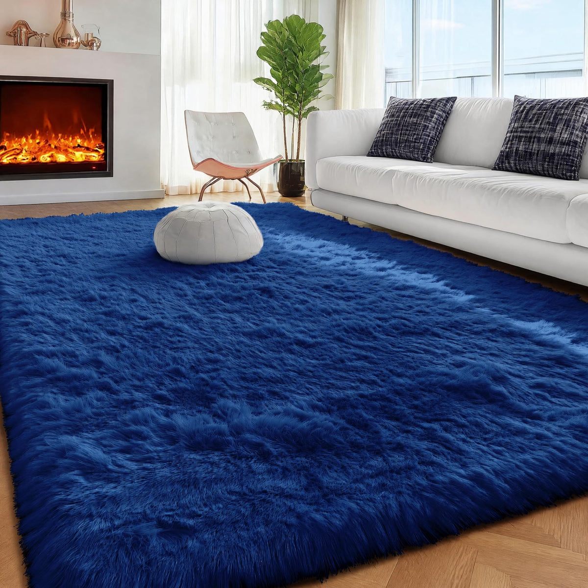 Super Soft Runner Rugs For Hallway 2x6 Ft,Grey Rug Home Decor Aesthetic