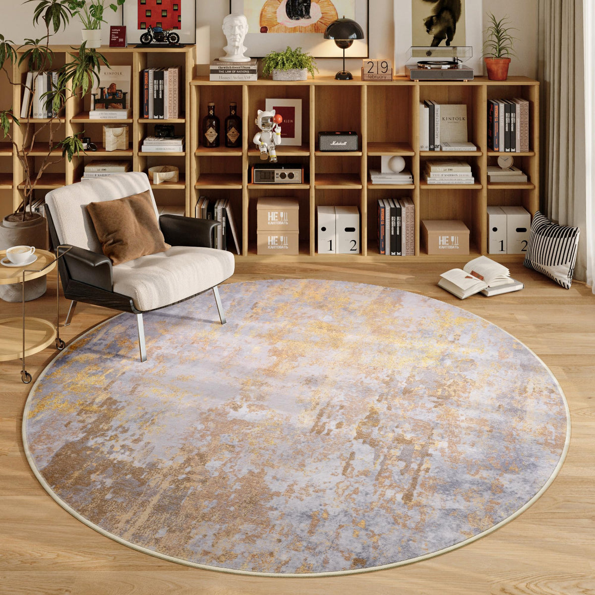 Entryway Rug 2x3 Grey Door Mat Indoor Entrance 24x36, Washable Small Throw Rugs for Kitchen Floor, Entry, Front Door, Bedroom Bedside, Non-Slip Low Pile Stain & Fade Resistant, Abstract Gray