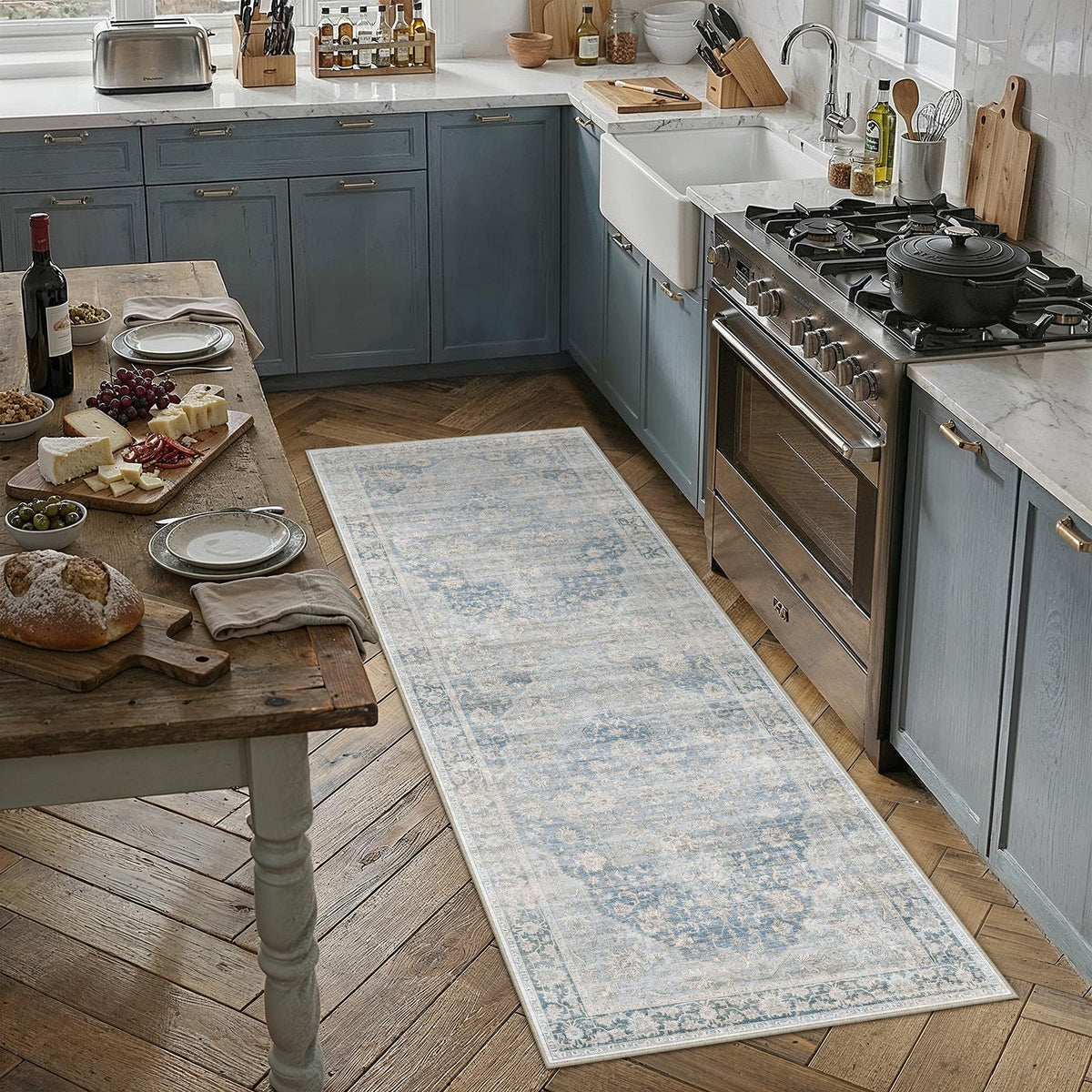 2x3 Beige Neutral Area Rug