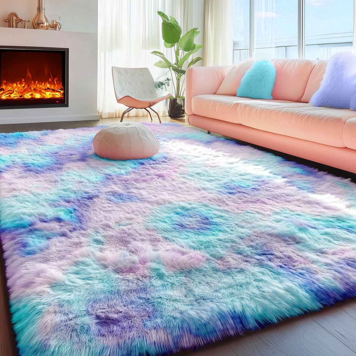 Super Soft Runner Rugs For Hallway 2x6 Ft,Grey Rug Home Decor Aesthetic