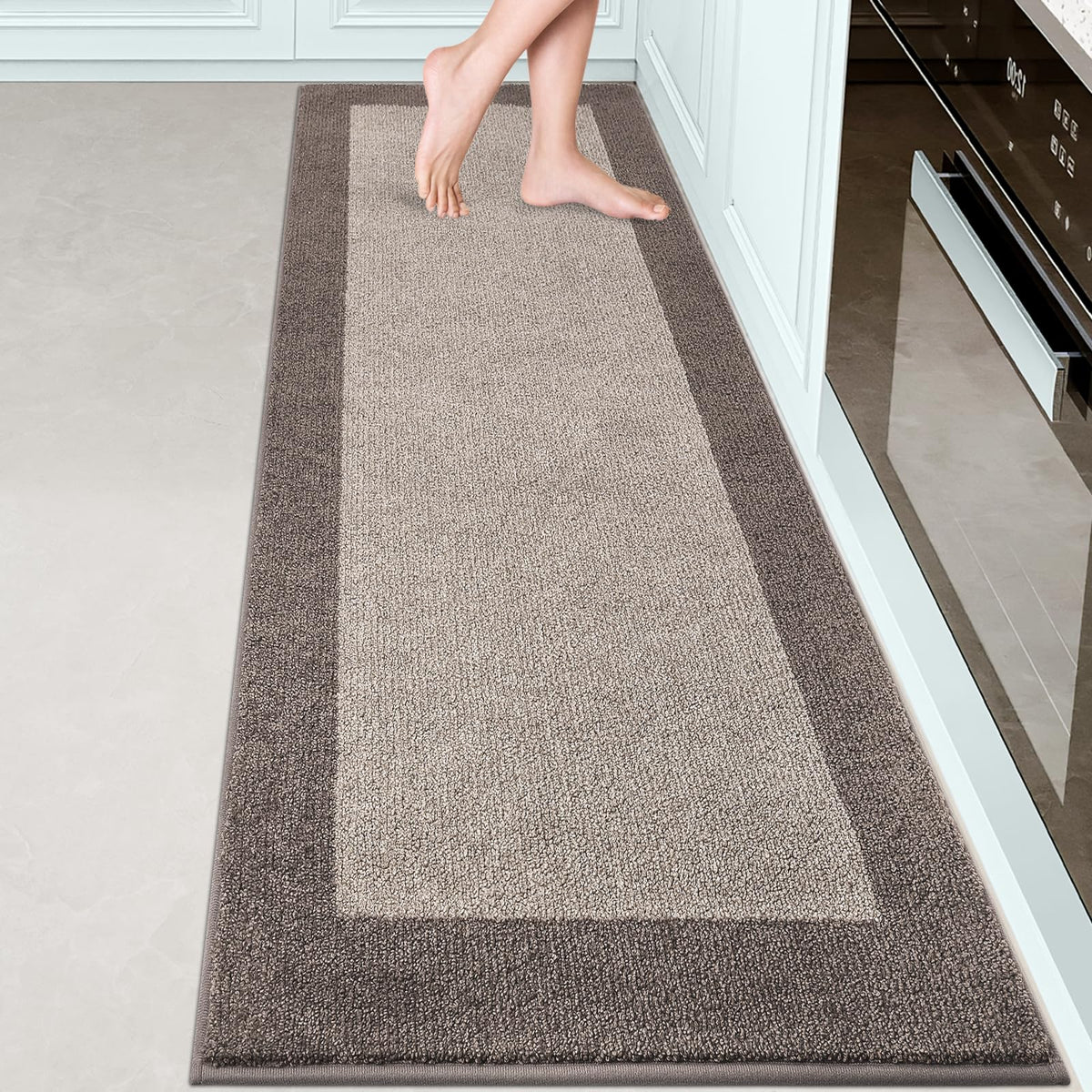 Runner Rug 32" x 72", Kitchen Rug for Hallway, Door, Roll Packing