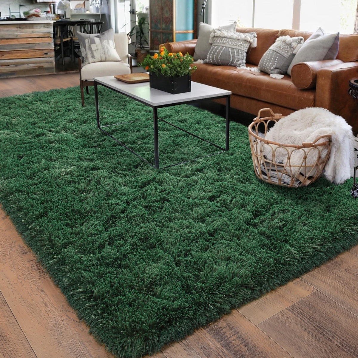 Small Black Area Rug, 2x3 Rug for Bedroom Shaggy Throw Rugs for Dorm Rug, Soft Shag Carpet for Kids Room, Plush Comfy Fluffy Bedside Rug for Home Decor Aesthetic