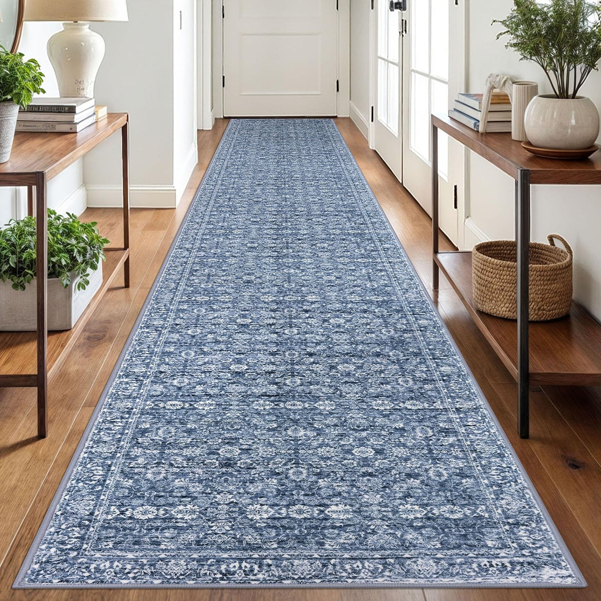 SIILOOM 2x3 Small Washable Area Rug Entryway Door Mat Indoor Kitchen Runner