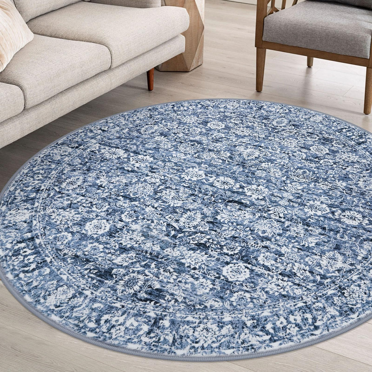 SIILOOM 2x3 Small Washable Area Rug Entryway Door Mat Indoor Kitchen Runner