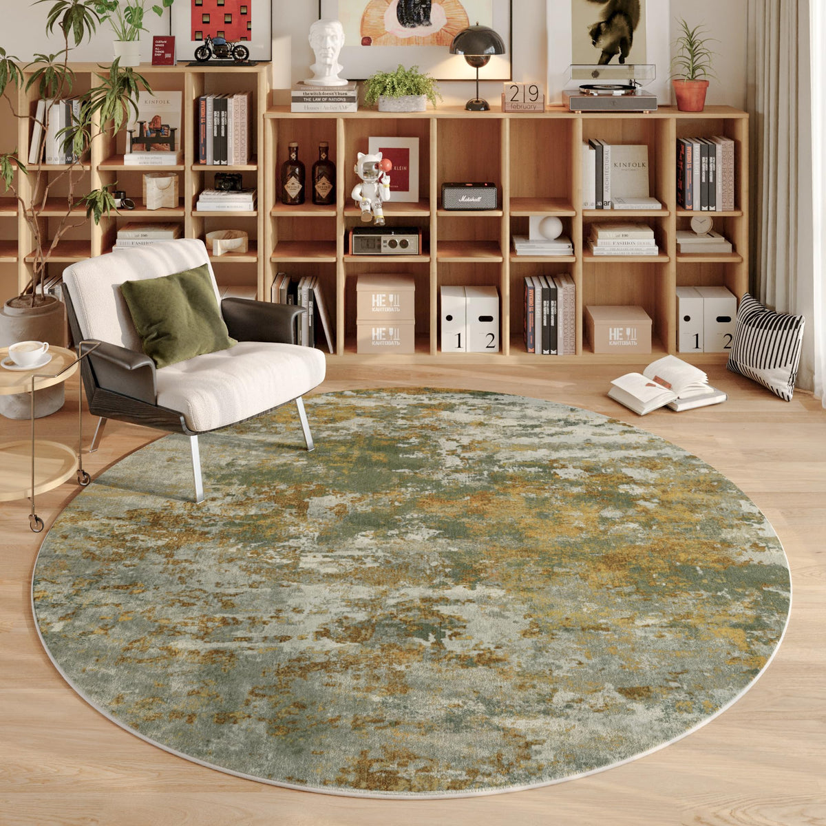 Entryway Rug 2x3 Grey Door Mat Indoor Entrance 24x36, Washable Small Throw Rugs for Kitchen Floor, Entry, Front Door, Bedroom Bedside, Non-Slip Low Pile Stain & Fade Resistant, Abstract Gray