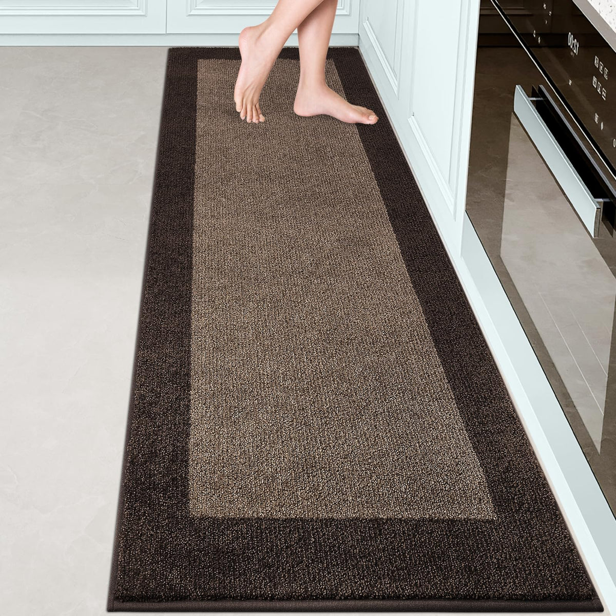 Runner Rug 32" x 72", Kitchen Rug for Hallway, Door, Roll Packing