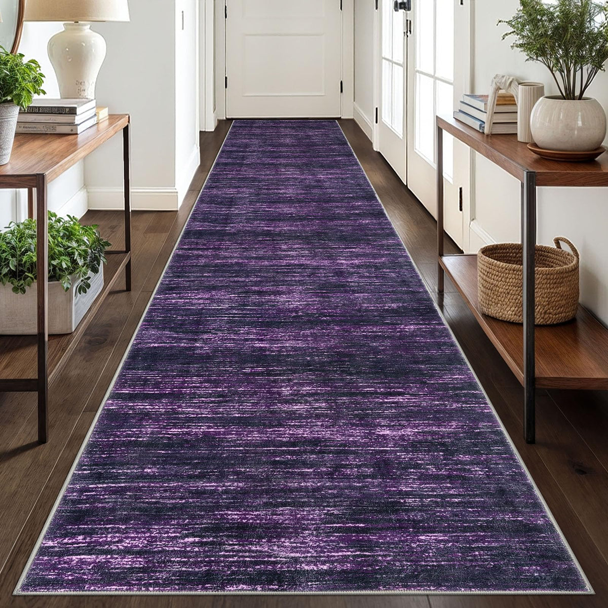SIILOOM 3x5 Washable Area Rug Non Slip Door Mat Indoor for Entryway Bedside