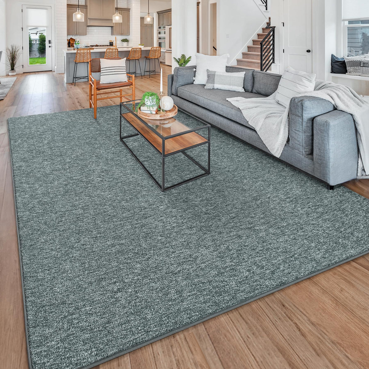 Chicrug Memory Foam 2x6 Runner Rugs for Hallway Entryway Bedroom