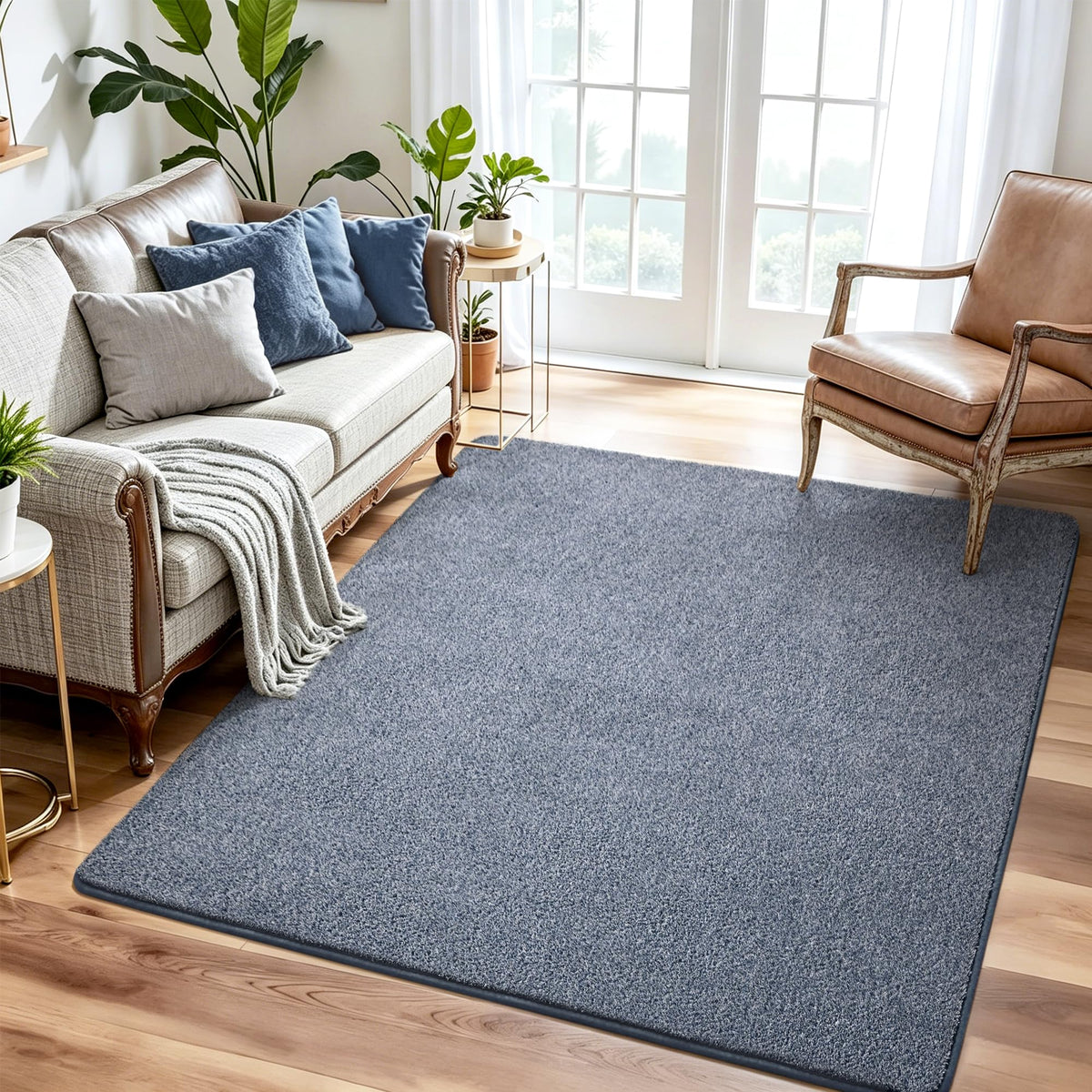 Keeko 2x4 Area Rugs for Living Room,Soft Washable Memory Foam Bedroom Rug