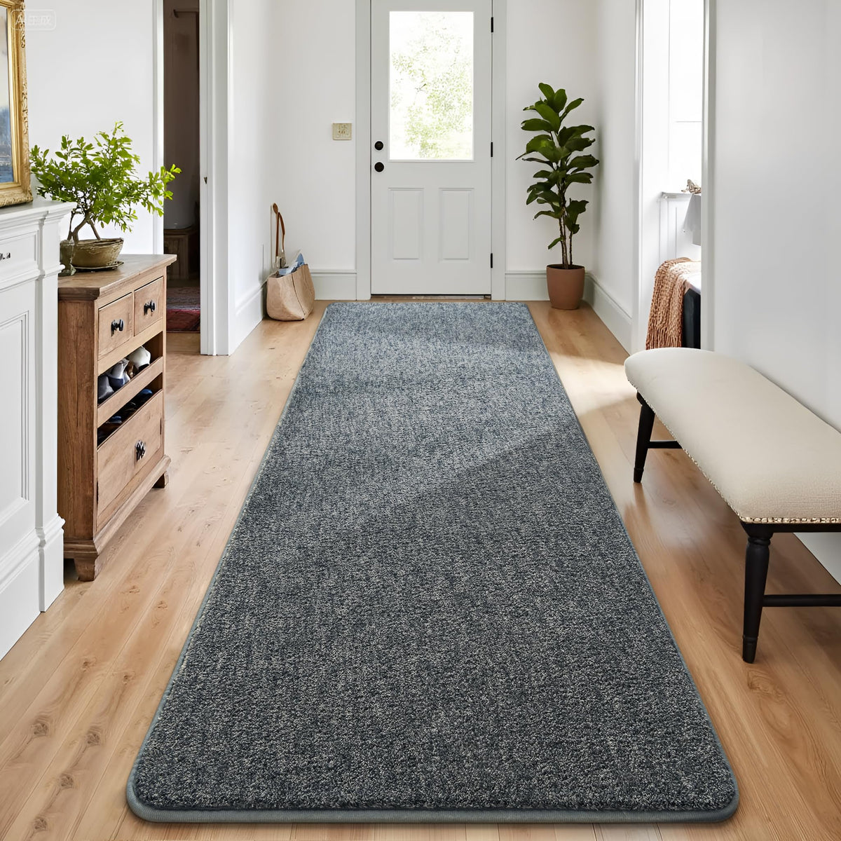 Chicrug Memory Foam 2x6 Runner Rugs for Hallway Entryway Bedroom