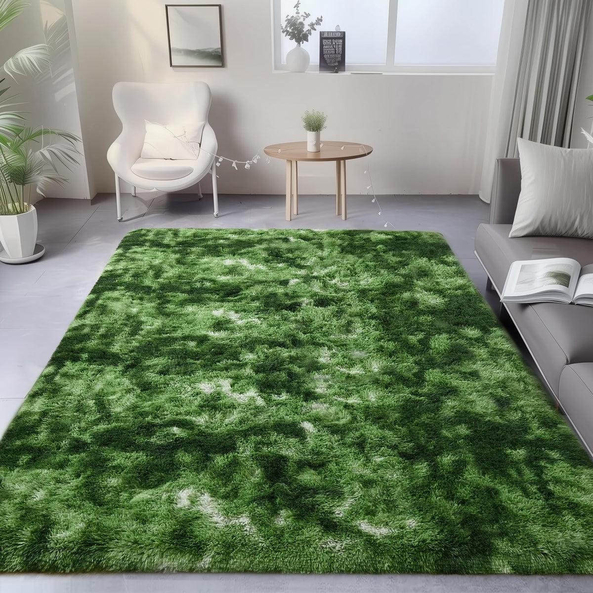 Super Soft Runner Rugs For Hallway 2x6 Ft,Grey Rug Home Decor Aesthetic