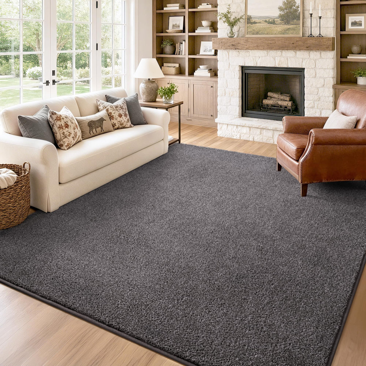 Keeko 2x4 Area Rugs for Living Room,Soft Washable Memory Foam Bedroom Rug