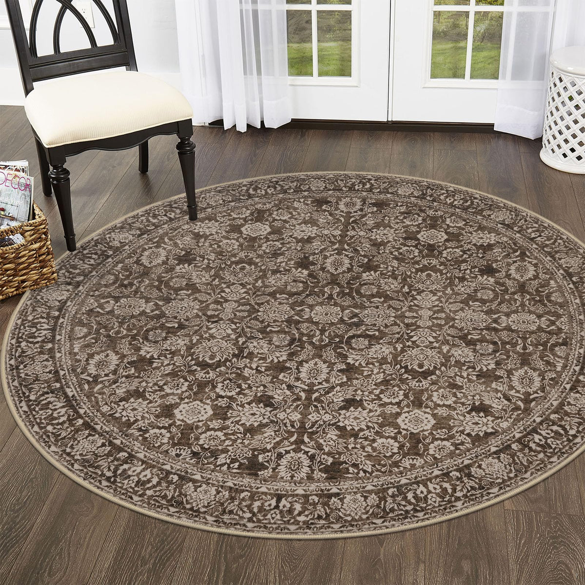 SIILOOM 2x3 Small Washable Area Rug Entryway Door Mat Indoor Kitchen Runner