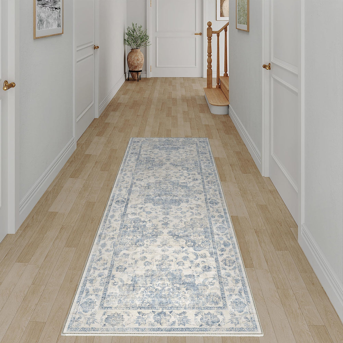 2x3 Beige Neutral Area Rug