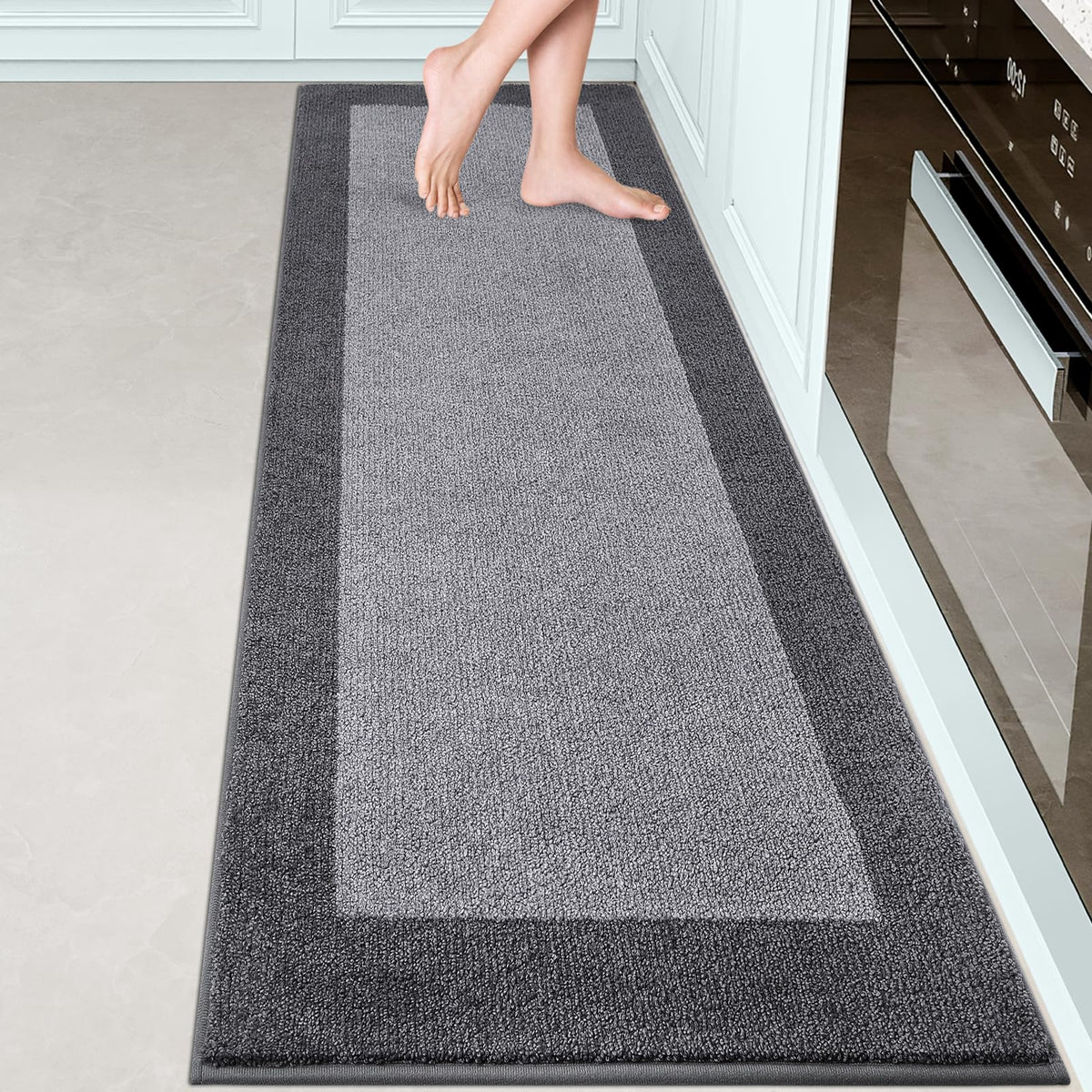 Runner Rug 32" x 72", Kitchen Rug for Hallway, Door, Roll Packing