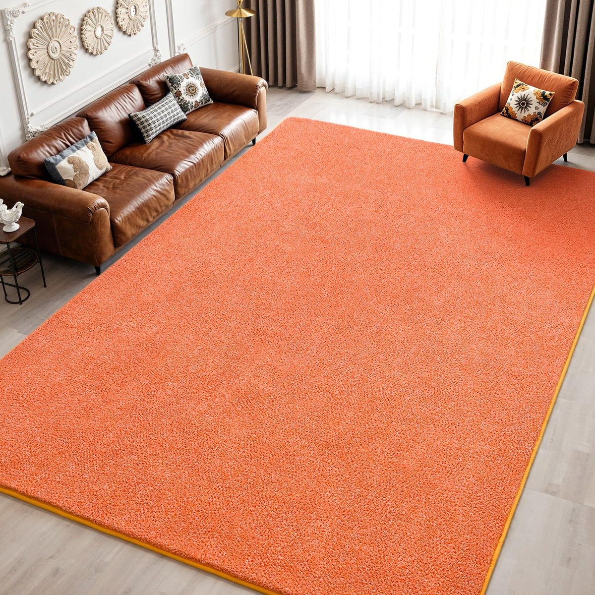 Keeko 2x4 Area Rugs for Living Room,Soft Washable Memory Foam Bedroom Rug