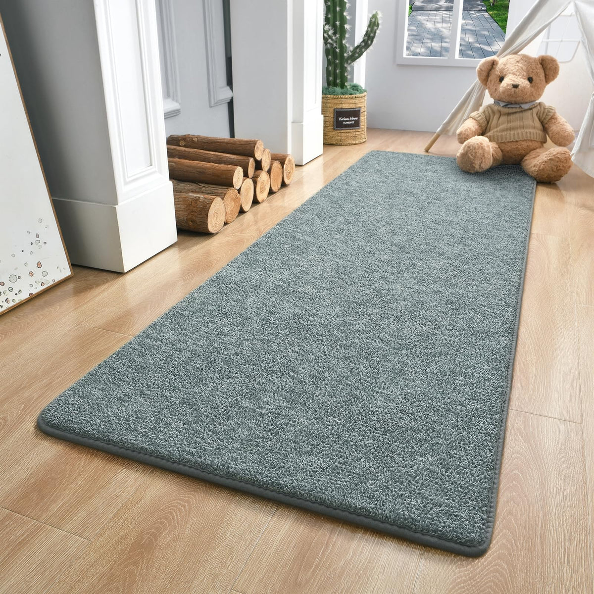 Keeko 2x4 Area Rugs for Living Room,Soft Washable Memory Foam Bedroom Rug