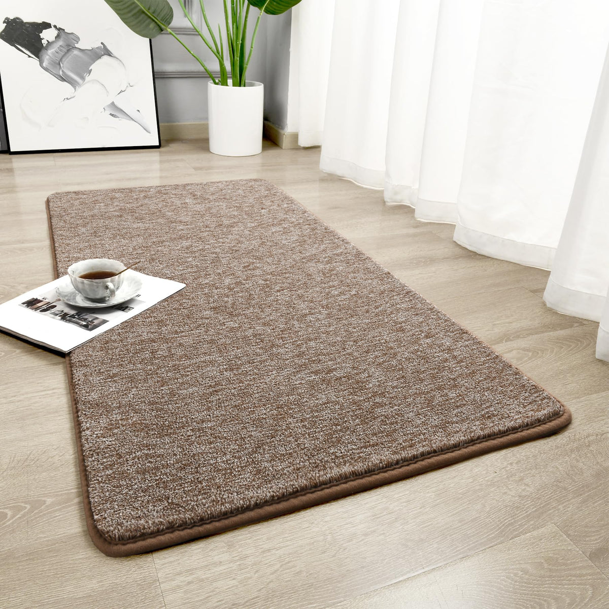 Chicrug Memory Foam 2x6 Runner Rugs for Hallway Entryway Bedroom
