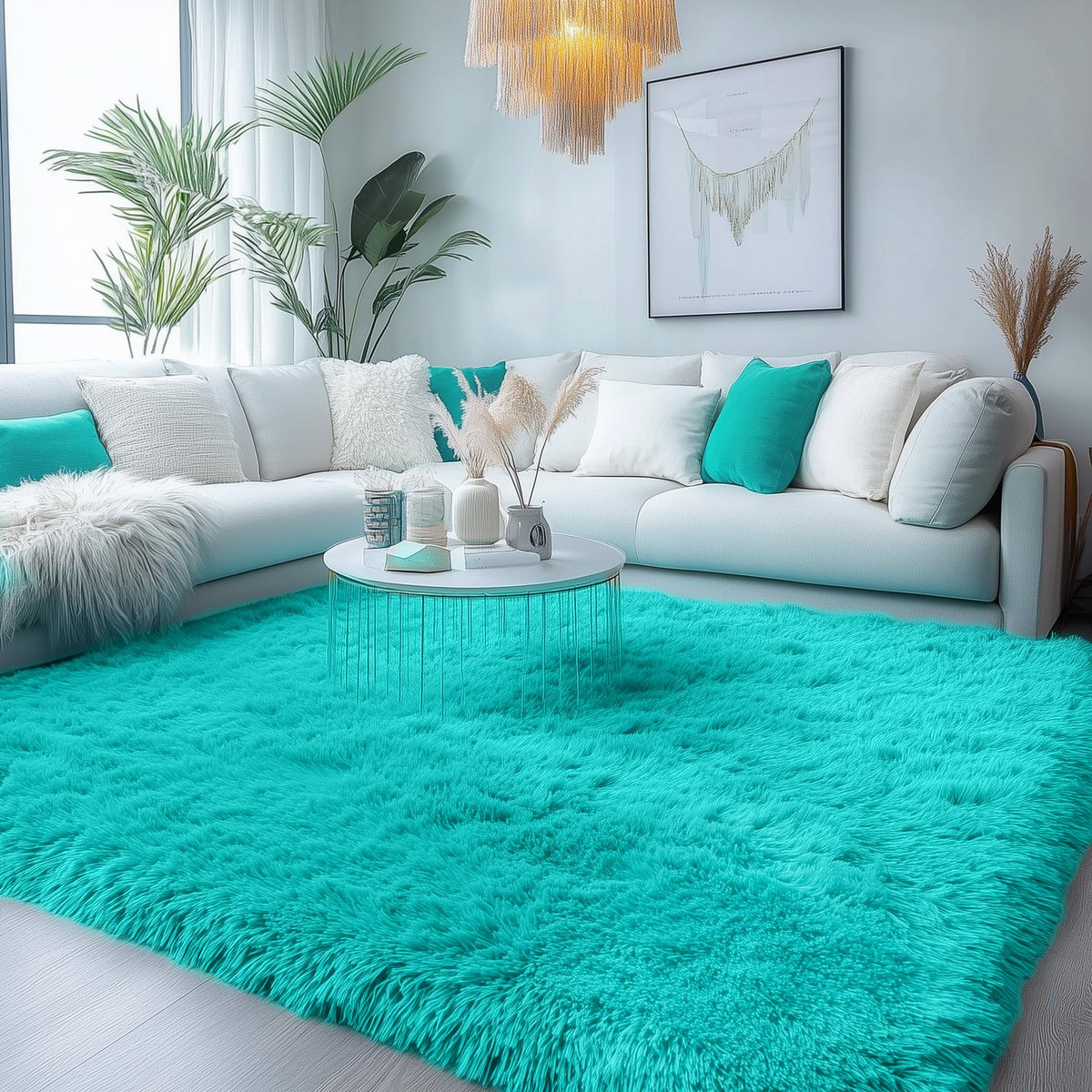 Super Soft Runner Rugs For Hallway 2x6 Ft,Grey Rug Home Decor Aesthetic