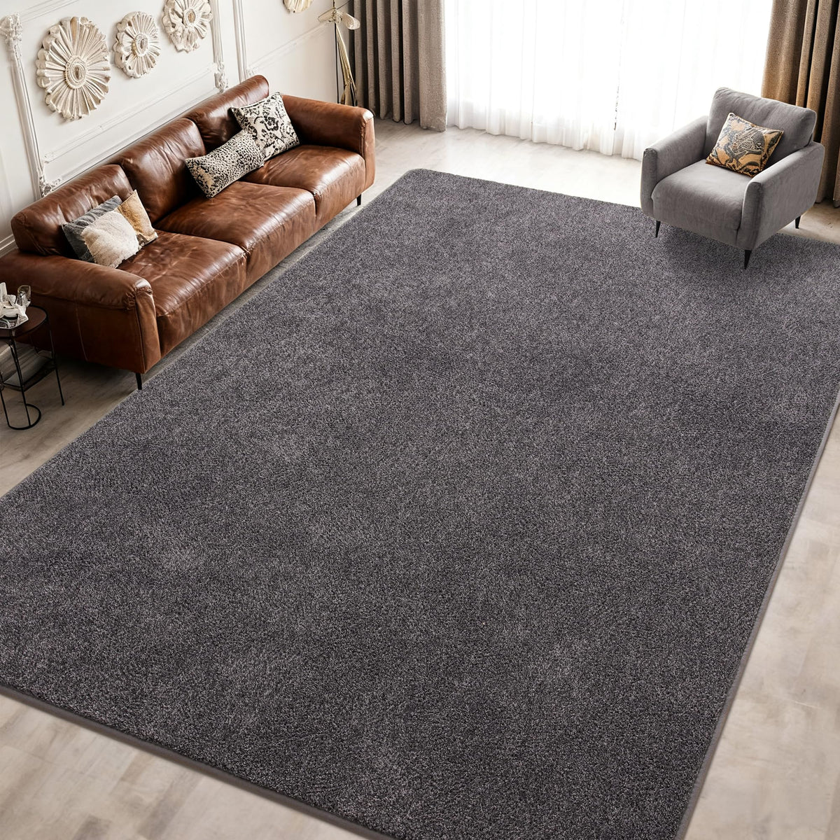 Keeko 2x4 Area Rugs for Living Room,Soft Washable Memory Foam Bedroom Rug