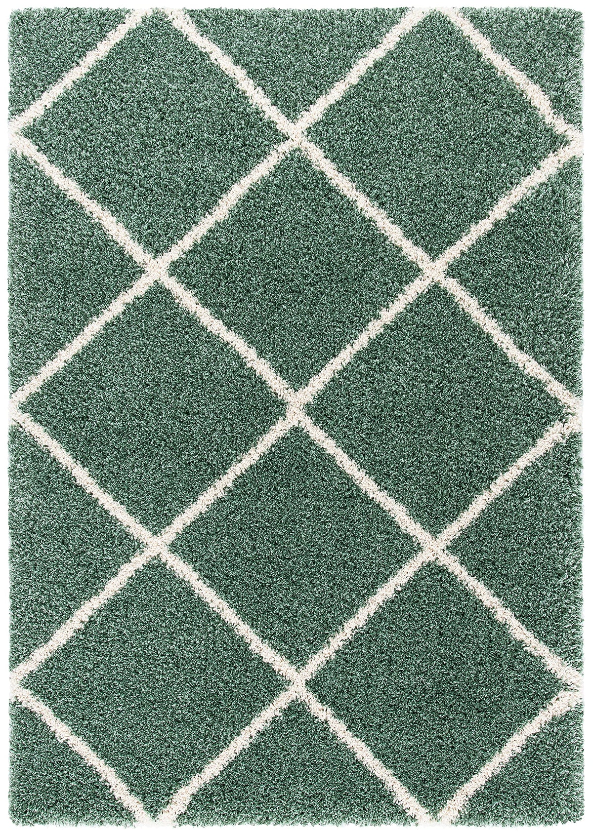 SAFAVIEH Hudson Shag Accent Rug 2'x3', Soft Distressed Grey & Ivory SGH281K